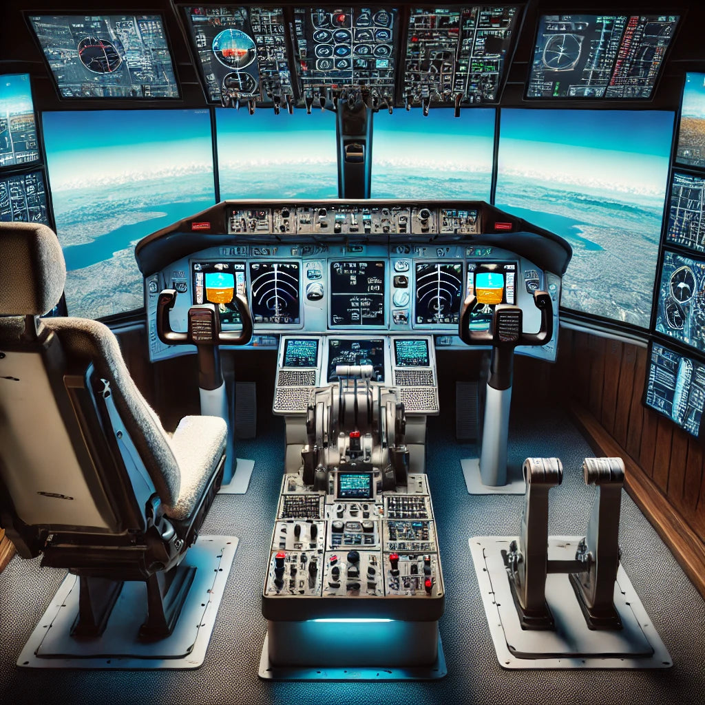 Simulated World Commercial Flight Simulator