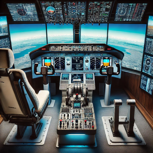 Simulated World Commercial Flight Simulator